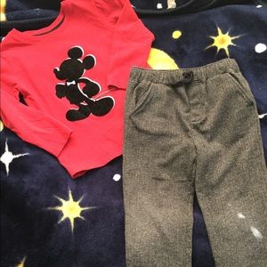 Boys Mickey set